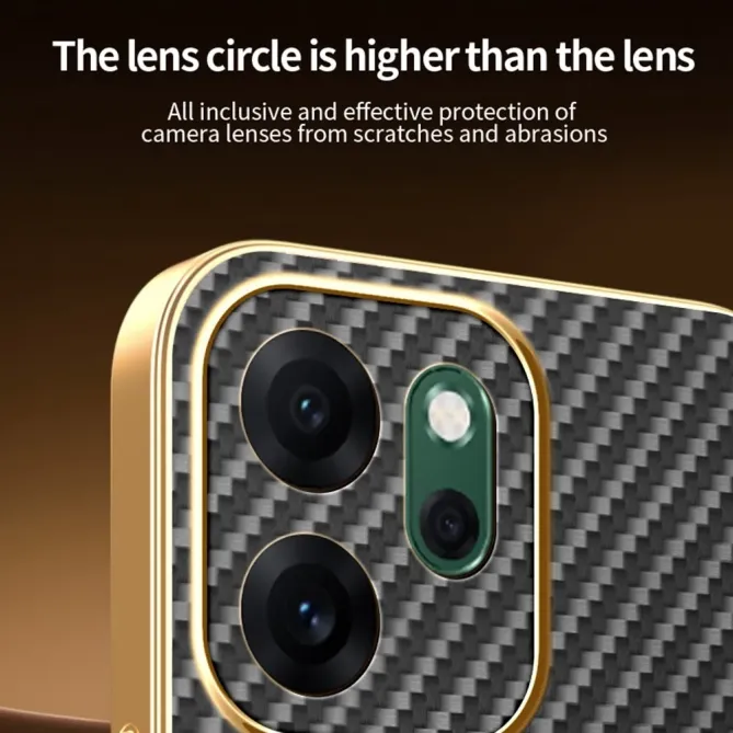 Coque Oppo Reno14 F 5G / 14 FS 5G Texture Carbone MagSafe