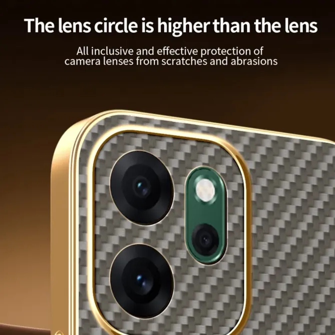 Coque Oppo Reno14 F 5G / 14 FS 5G Texture Carbone MagSafe