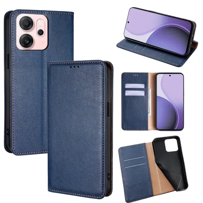 Flip cover Oppo Reno14 F 5G / 14 FS 5G PURE simili cuir