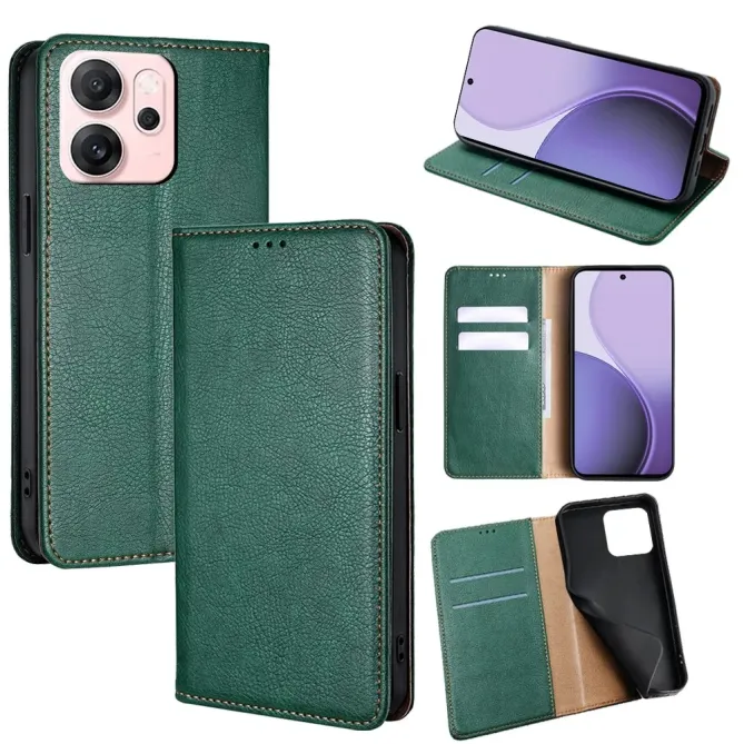 Flip cover Oppo Reno14 F 5G / 14 FS 5G PURE simili cuir