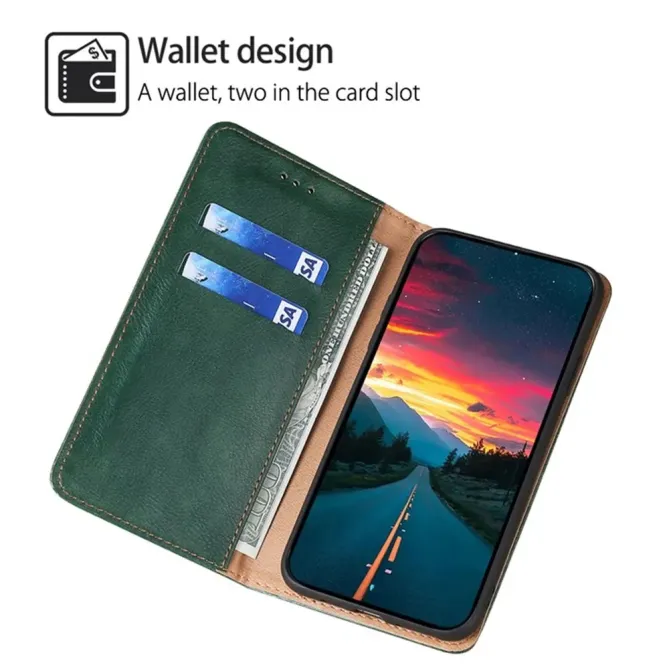 Flip cover Oppo Reno14 F 5G / 14 FS 5G PURE simili cuir