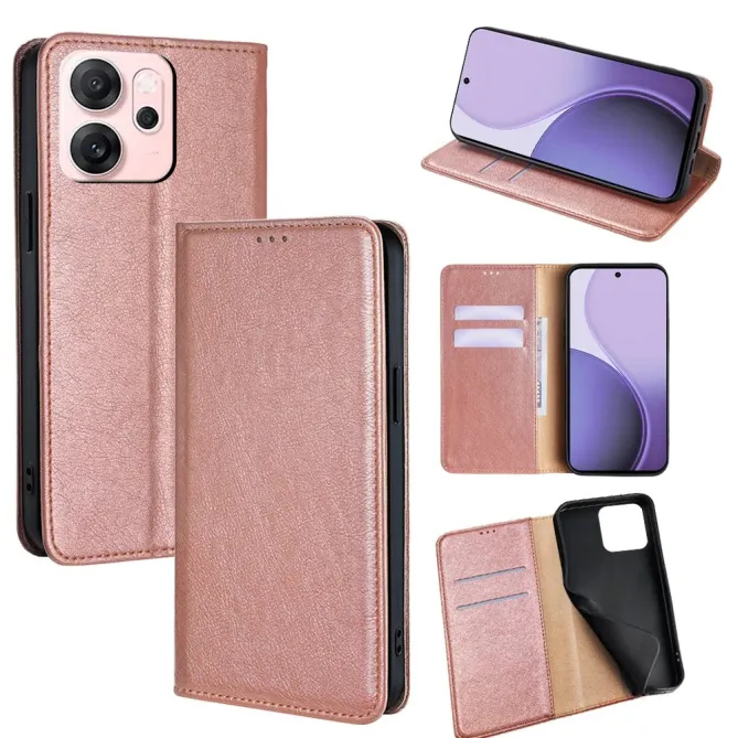 Flip cover Oppo Reno14 F 5G / 14 FS 5G PURE simili cuir