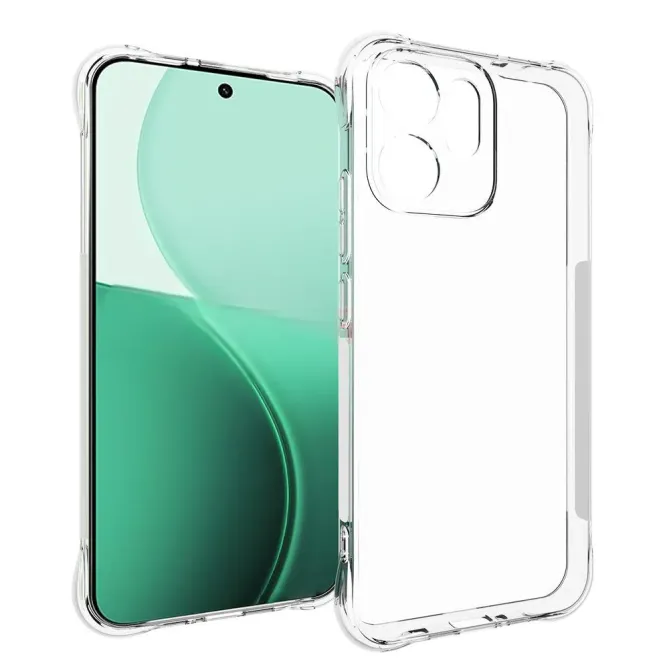 Pack Oppo Reno14 F 5G / 14 FS 5G | Coque Coins Renforcés Transparente 