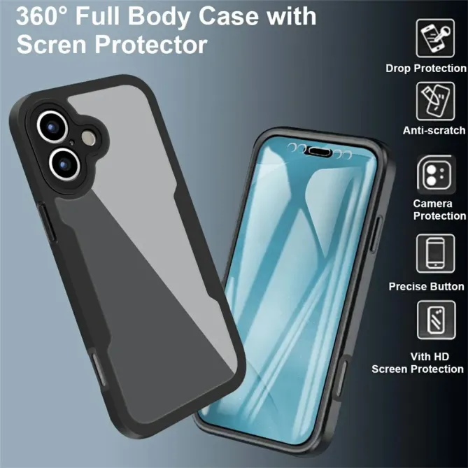 Coque iPhone 17 intégrale 360 degrés