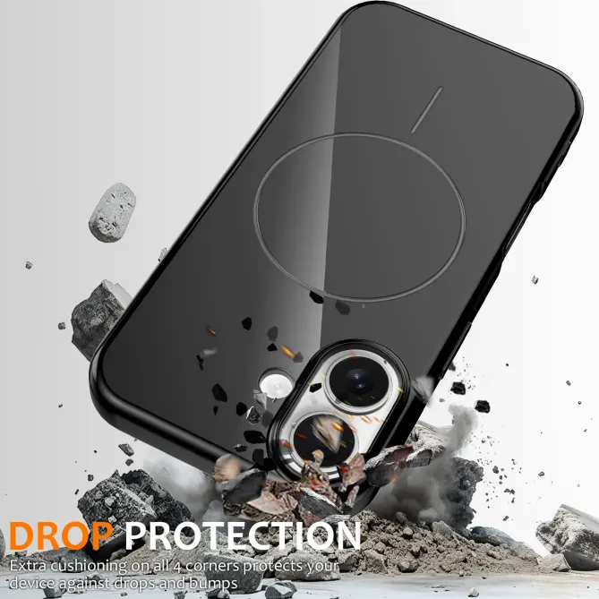 Coque iPhone 17 Brillante MagSafe avec Lanière