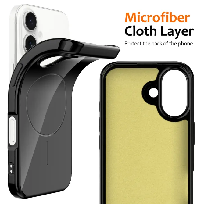 Coque iPhone 17 Brillante MagSafe avec Lanière