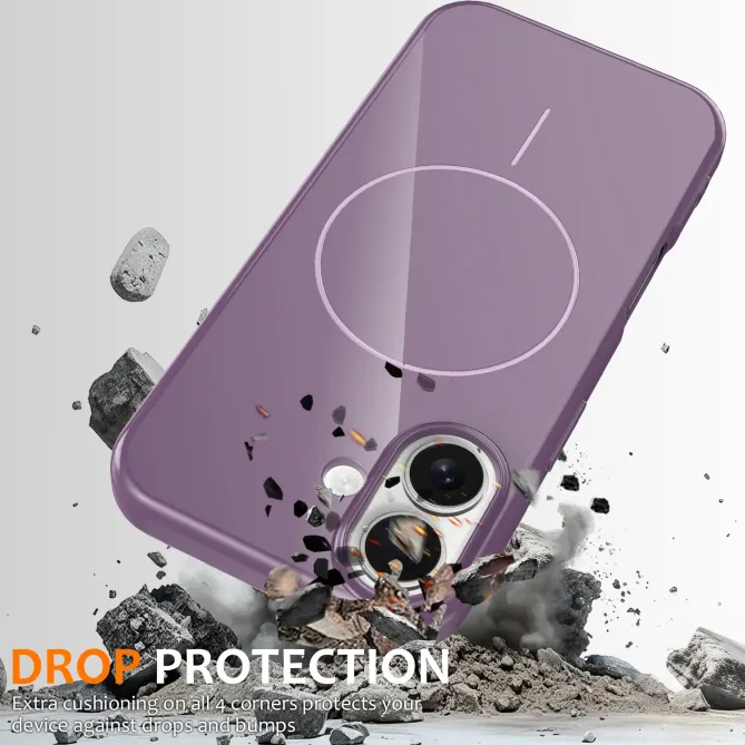 Coque iPhone 17 Brillante MagSafe avec Lanière