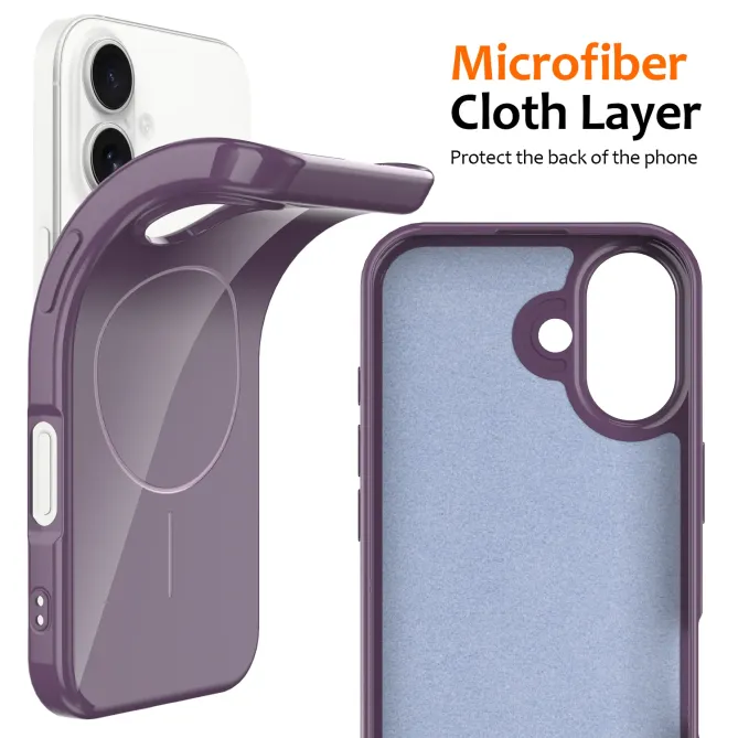 Coque iPhone 17 Brillante MagSafe avec Lanière