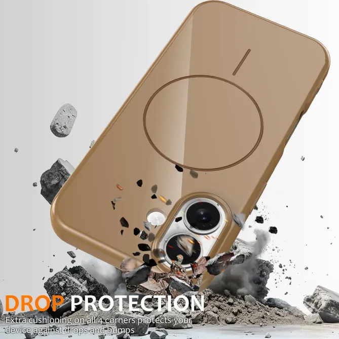 Coque iPhone 17 Brillante MagSafe avec Lanière