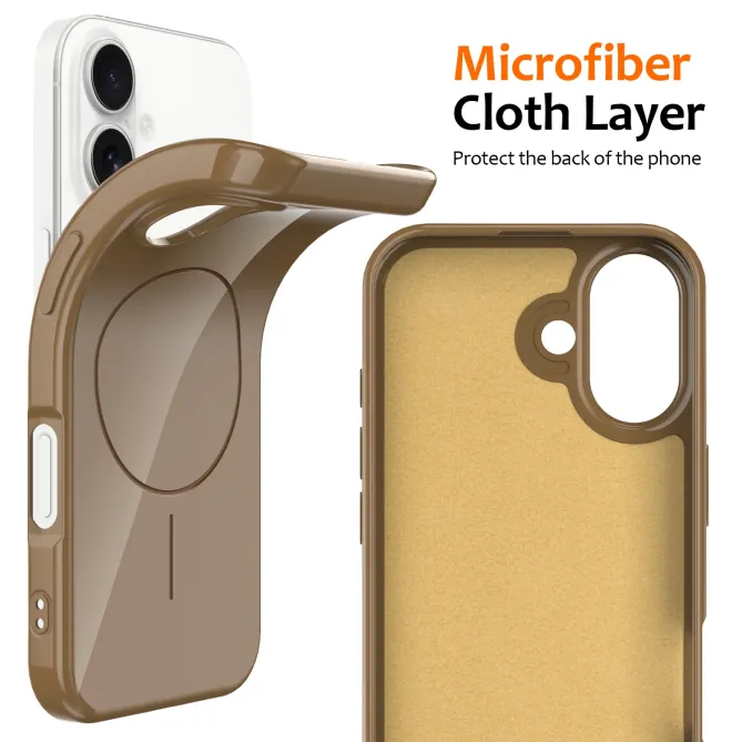 Coque iPhone 17 Brillante MagSafe avec Lanière
