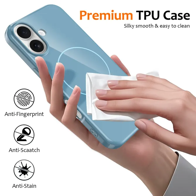 Coque iPhone 17 Brillante MagSafe avec Lanière