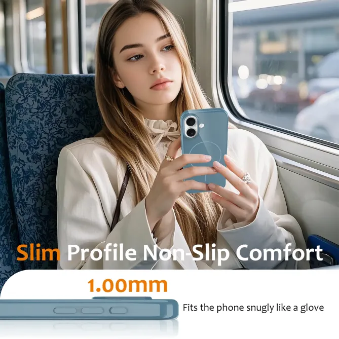 Coque iPhone 17 Brillante MagSafe avec Lanière