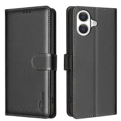 Housse iPhone 17 Porte-Cartes en Simili Cuir | BF32