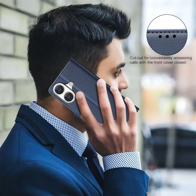 Housse iPhone 17 Porte-Cartes en Simili Cuir | BF32