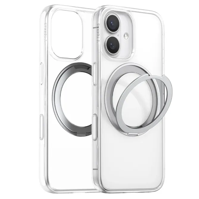 Coque iPhone 17 à Support en Acier