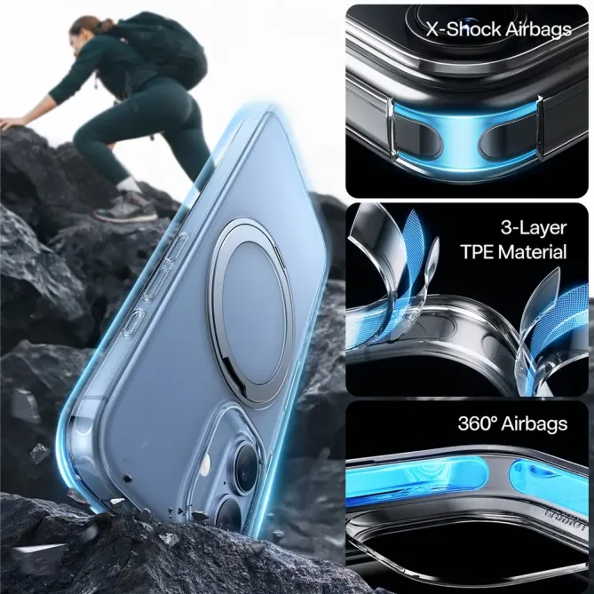 Coque iPhone 17 à Support Rotatif Pro | OSTAND PRO