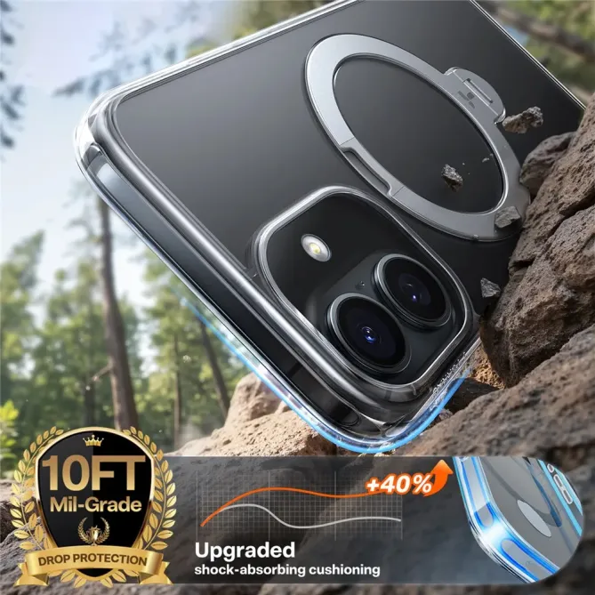 Coque iPhone 17 à Anneau Orientable | GYRO-LUX