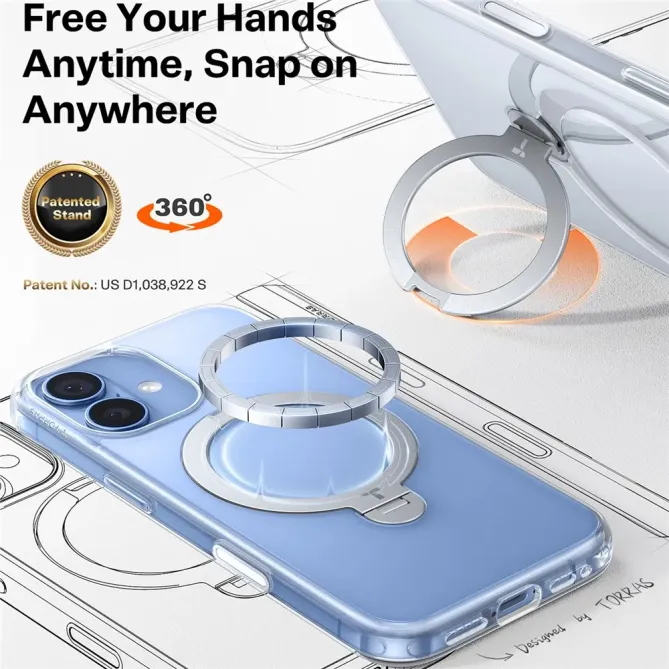 Coque iPhone 17 à Anneau Orientable | GYRO-LUX