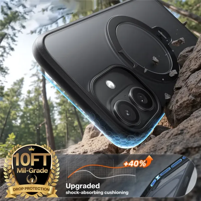 Coque iPhone 17 à Anneau Orientable | GYRO-LUX