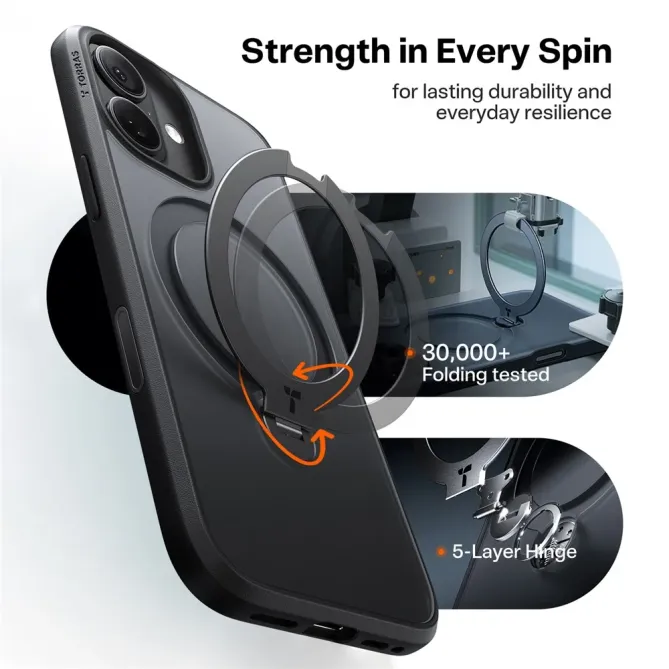 Coque iPhone 17 à Anneau Orientable | GYRO-LUX