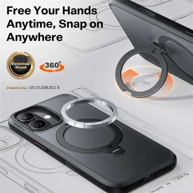 Coque iPhone 17 à Anneau Orientable | GYRO-LUX