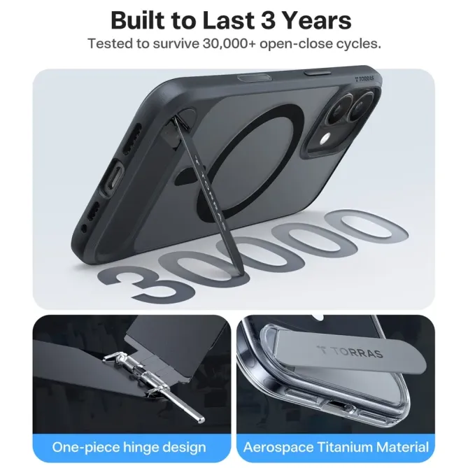 Coque iPhone 17 à Support Rétractable | STEALTH-STAND