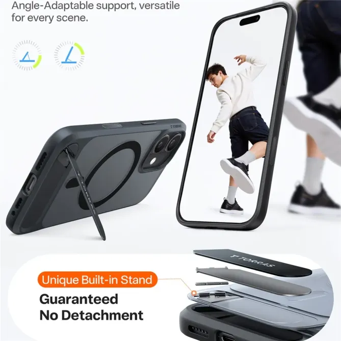 Coque iPhone 17 à Support Rétractable | STEALTH-STAND