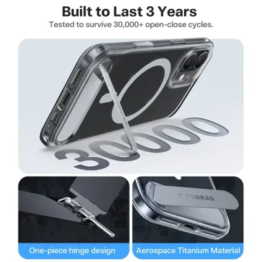 Coque iPhone 17 à Support Rétractable | STEALTH-STAND