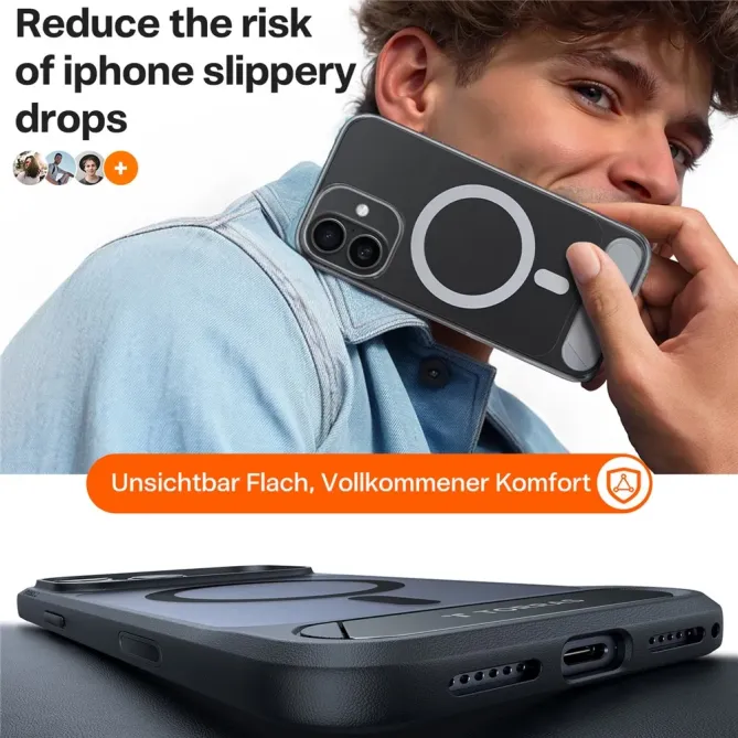 Coque iPhone 17 à Support Rétractable | STEALTH-STAND