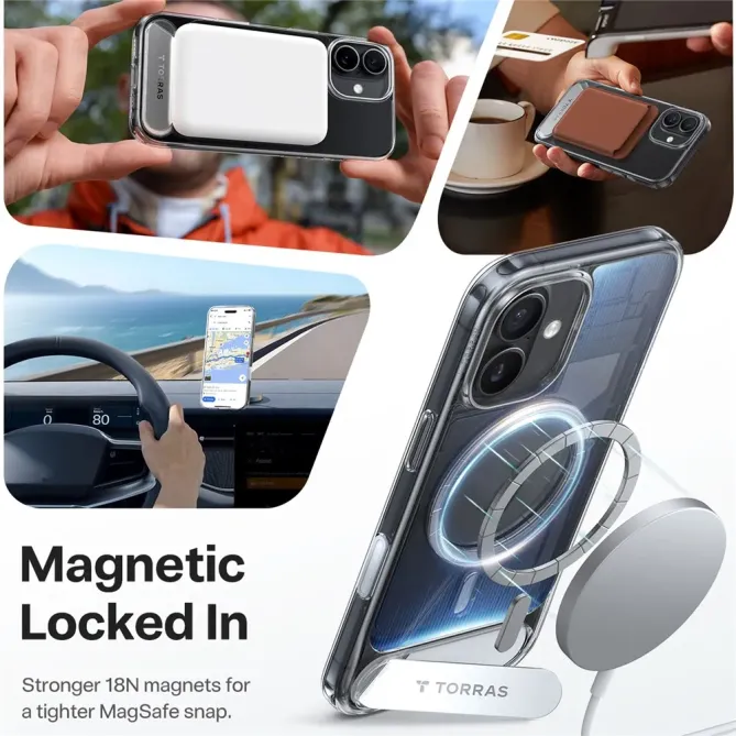 Coque iPhone 17 à Support Rétractable | STEALTH-STAND