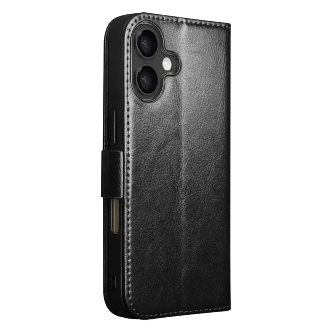 Étui Portefeuille en Cuir Véritable pour iPhone 17