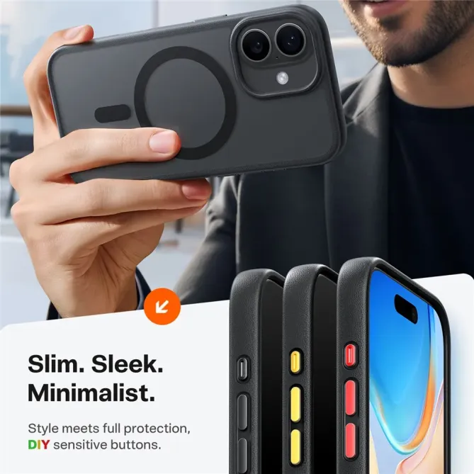 Coque iPhone 17 à Fini Mat Antichoc | X-SHOCK