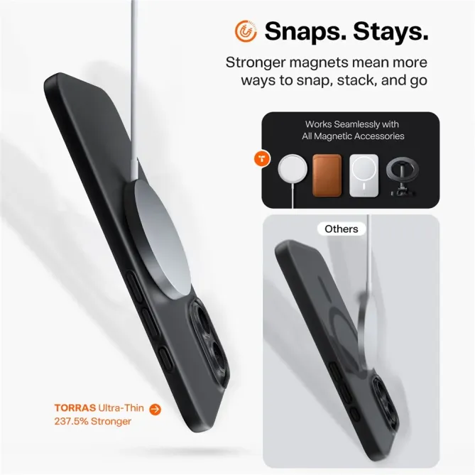 Coque iPhone 17 à Profil Épuré MagSafe
