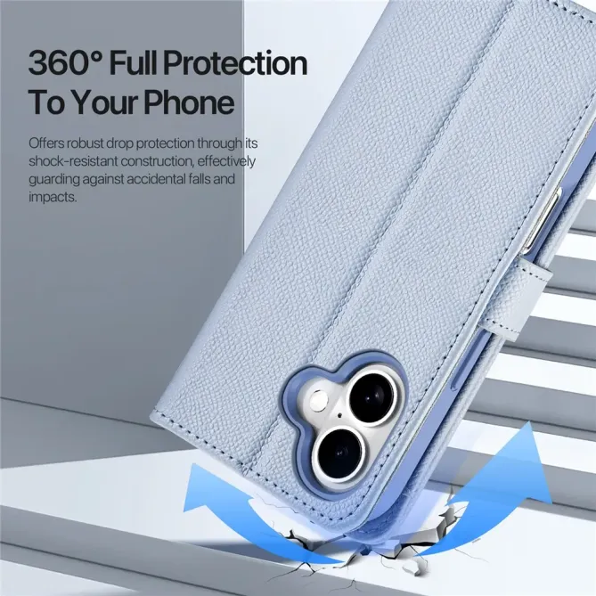 Housse iPhone 17 2-en-1 en Cuir Zippé | LAWA