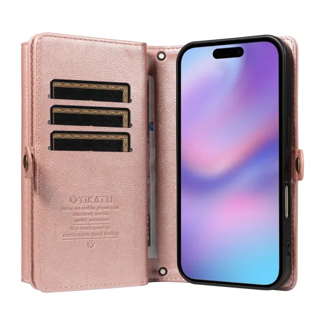 Housse Portefeuille à Bandoulière pour iPhone 17 | Organizer