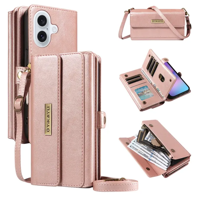 Housse Portefeuille à Bandoulière pour iPhone 17 | Organizer