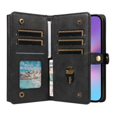 Housse Portefeuille à Bandoulière pour iPhone 17 | Organizer Noir - photo 12