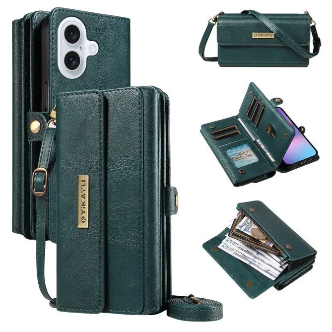 Housse Portefeuille à Bandoulière pour iPhone 17 | Organizer