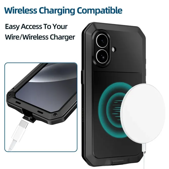 Coque iPhone 17 Intégrale en Métal