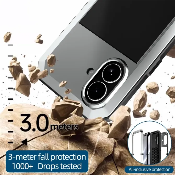 Coque iPhone 17 Intégrale en Métal