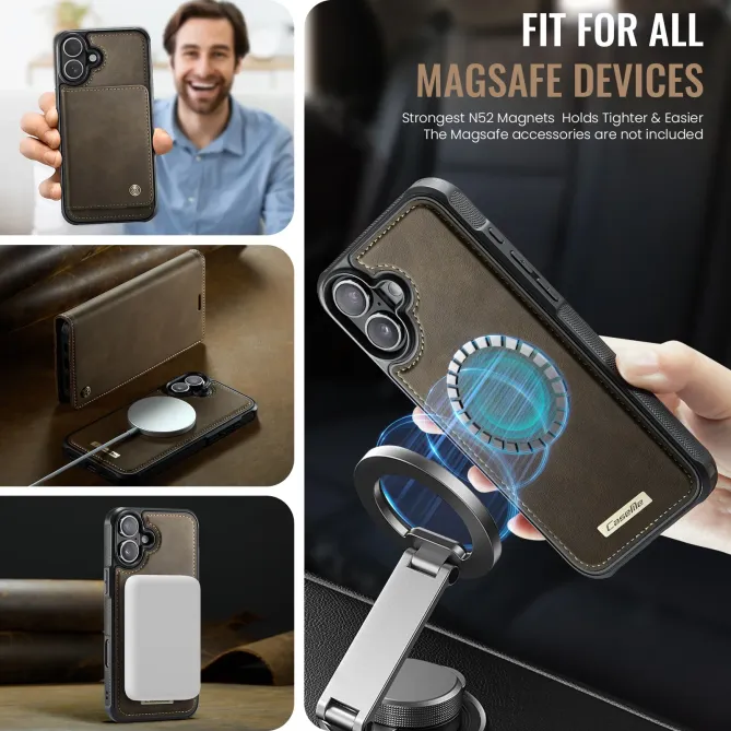 Housse Portefeuille Détachable iPhone 17 MagSafe