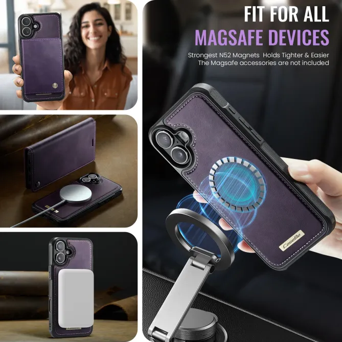 Housse Portefeuille Détachable iPhone 17 MagSafe