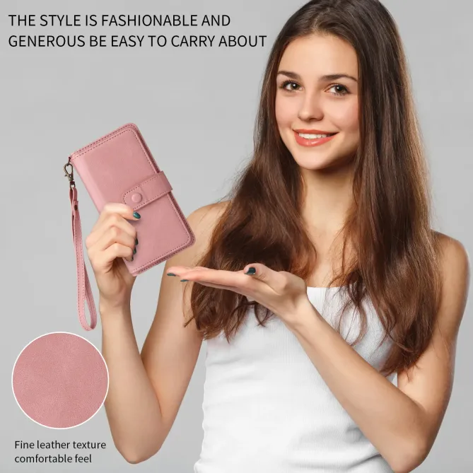 Housse portefeuille iPhone 17 à lanière