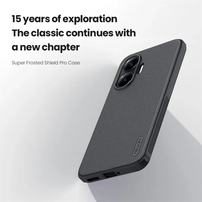 Coque Poco F7 Nillkin Rigide Givrée