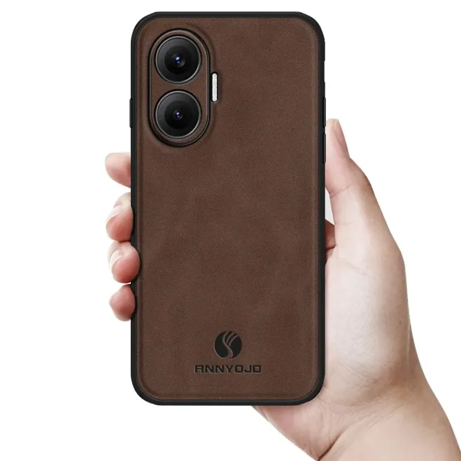 Coque Poco F7 Toucher Nubuck | Sartorial
