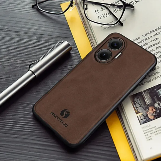 Coque Poco F7 Toucher Nubuck | Sartorial