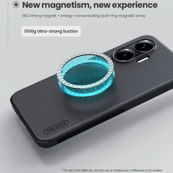 Coque Poco F7 Nillkin Rigide Givré Compatible MagSafe