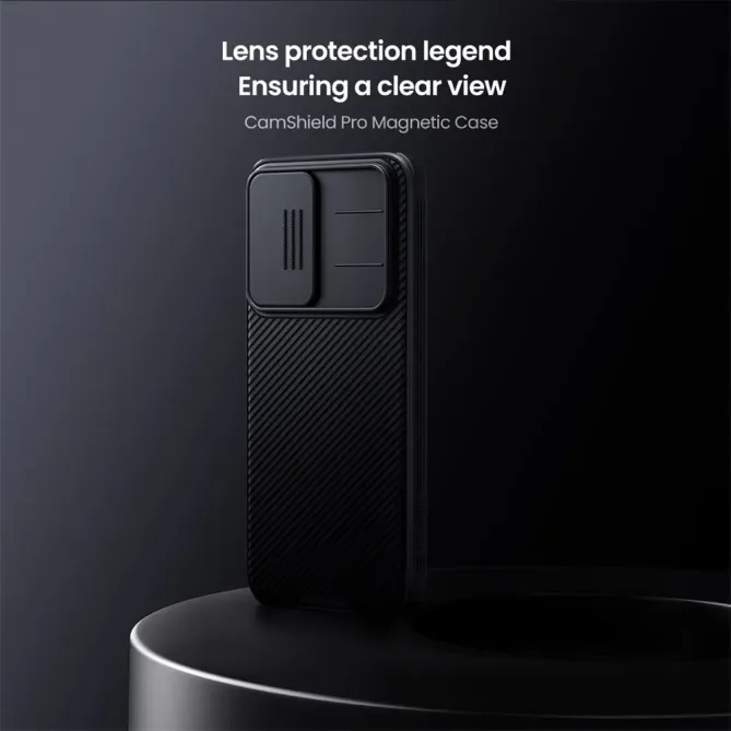 Coque Poco F7 MagSafe CamShield avec cache objectif arrière
