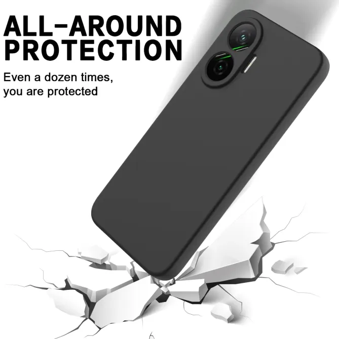 Coque Poco F7 Puro silicone liquide