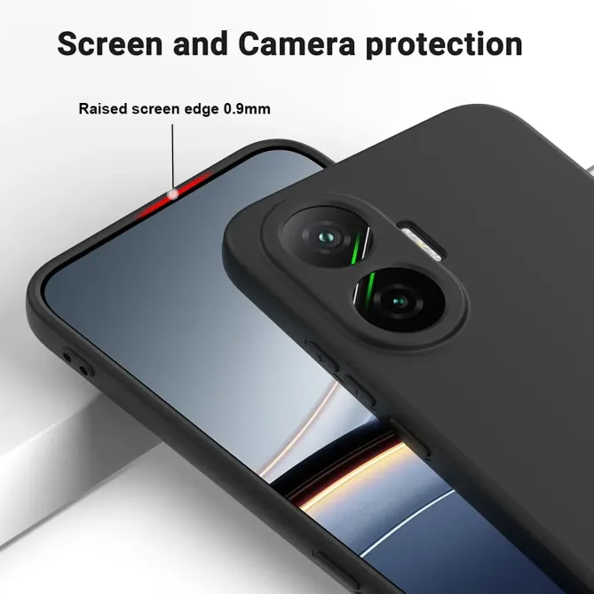 Coque Poco F7 Puro silicone liquide
